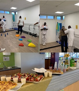 Atelier de prévention des chutes, atelier sophrologie et goûter à Korian Roger Salengro