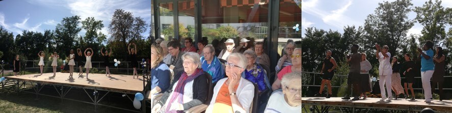 Spectacle de danse à Korian Les Cèdres