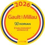 Plaque label Gault&Millau 2026