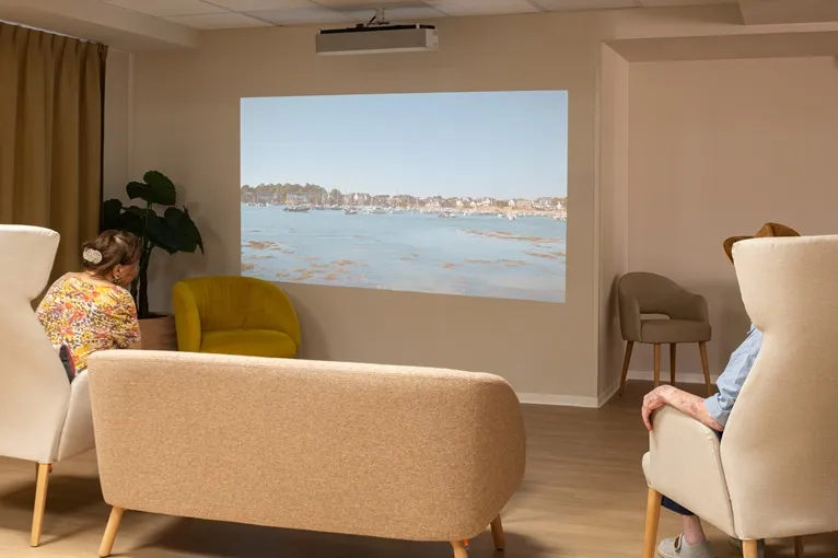 EHPAD Korian L’Athénée à Brignoles (83) - home cinéma